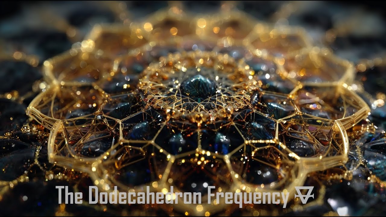 The Dodecahedron Frequency 🜃 Ancient Sacred Geometry Meets Minimal Techno Ambient