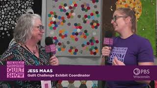 Jess Maas on the Hexagon Quilt challenge | The Great Wisconsin Quilt Show