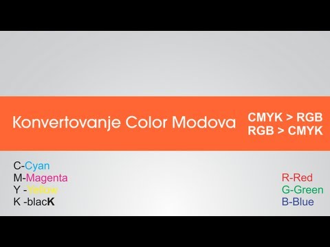 Video: Kako Pretvoriti Slike RGB V Besedilo