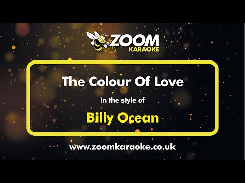 Billy Ocean - The Colour Of Love - Karaoke Version From Zoom Karaoke