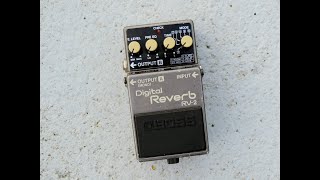 BOSS RV-2 Digital Reverb デジタルリバーブ Boss RV-2 Digital Reverb (The Japanese Pedal Show) - YouTube
