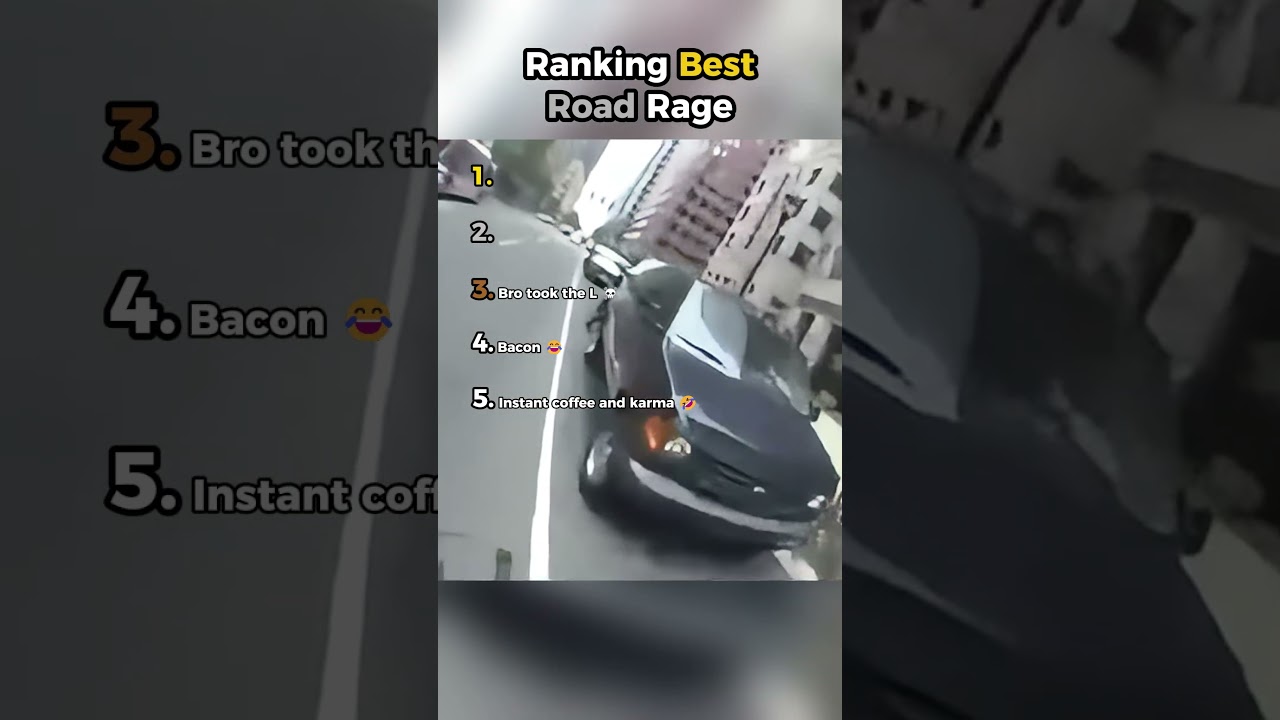 Рейтинг лучших моментов дорожной ярости 