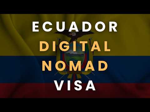 How to Get Ecuador 🇪🇨 Digital Nomad Visa: $1,446/Month Requirement, Full Process, Costs & Tips