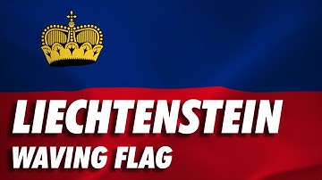 Liechtenstein Waving Flag Animation 4K Moving Wallpaper Background