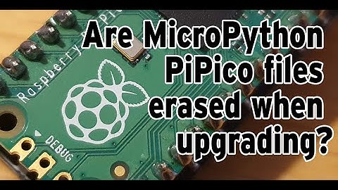 Will upgrading the PiPico uf2 loose your programs ?
