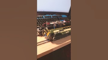 NS Erie ho scale working ditch lights with ESU LOKSOUND