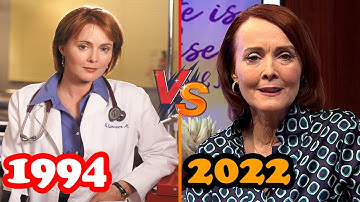 ER 1994 Cast Then and Now 2022 ★ How They Changed