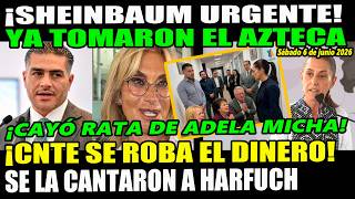 ¡CNTE secuestra el Azteca! Fake Sheinbaum con Pati Chapoy ¡Ceci Flores lo ordenó!