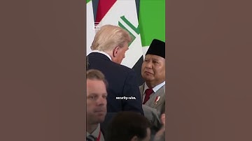 Indonesian President  Caught in ‘Hot Mic’ Moment With Trump