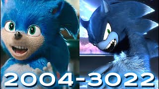 Evolution Of Ugly Sonic 2004-3022