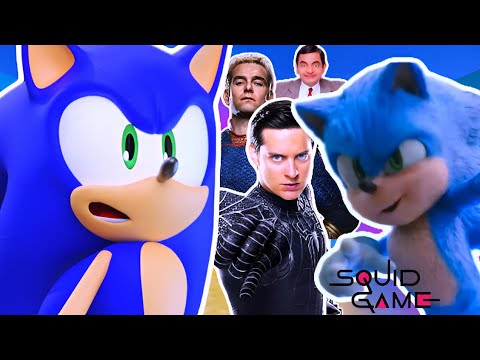 TOBEY'S SPIDER MAN?! - Sonic Reacts To Sonic JOINS Squid Game?!