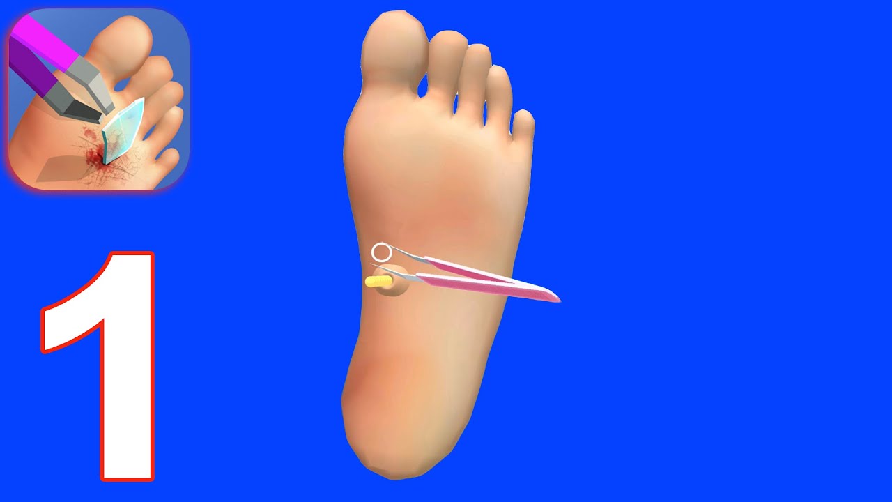 Foot Clinic - All Levels Gameplay Walkthrough Part 1 (IOS/Android)