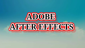 What I Have Learned in Adobe After Effects |Jessel C. Vergara |ACT 2-B |CS ELEC 1