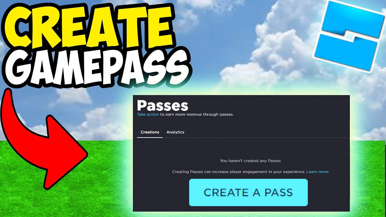 How to make gamepass in roblox in 2023 (with the new roblox studio style) 