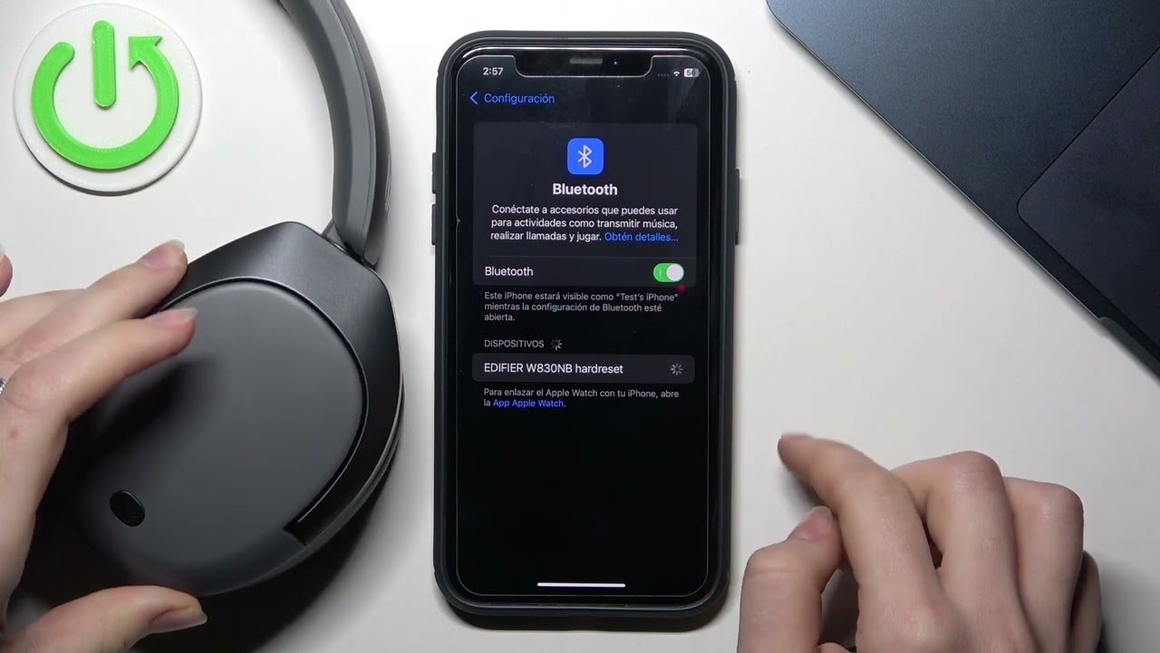 Cómo emparejar los auriculares EDIFIER W830NB con un dispositivo iOS