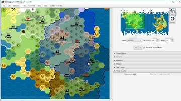 Worldographer Worldbook Data Changes & Nation Placement