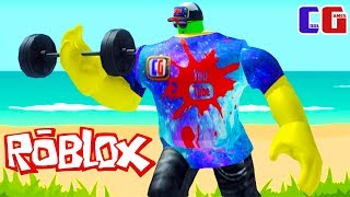 I was HURT and I'm PUMPED! A BOXING SIMULATOR in Roblox Cartoon game for kids Boxing Simulator