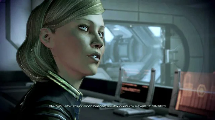 Mass Effect 3-Meeting Kahlee Sanders.