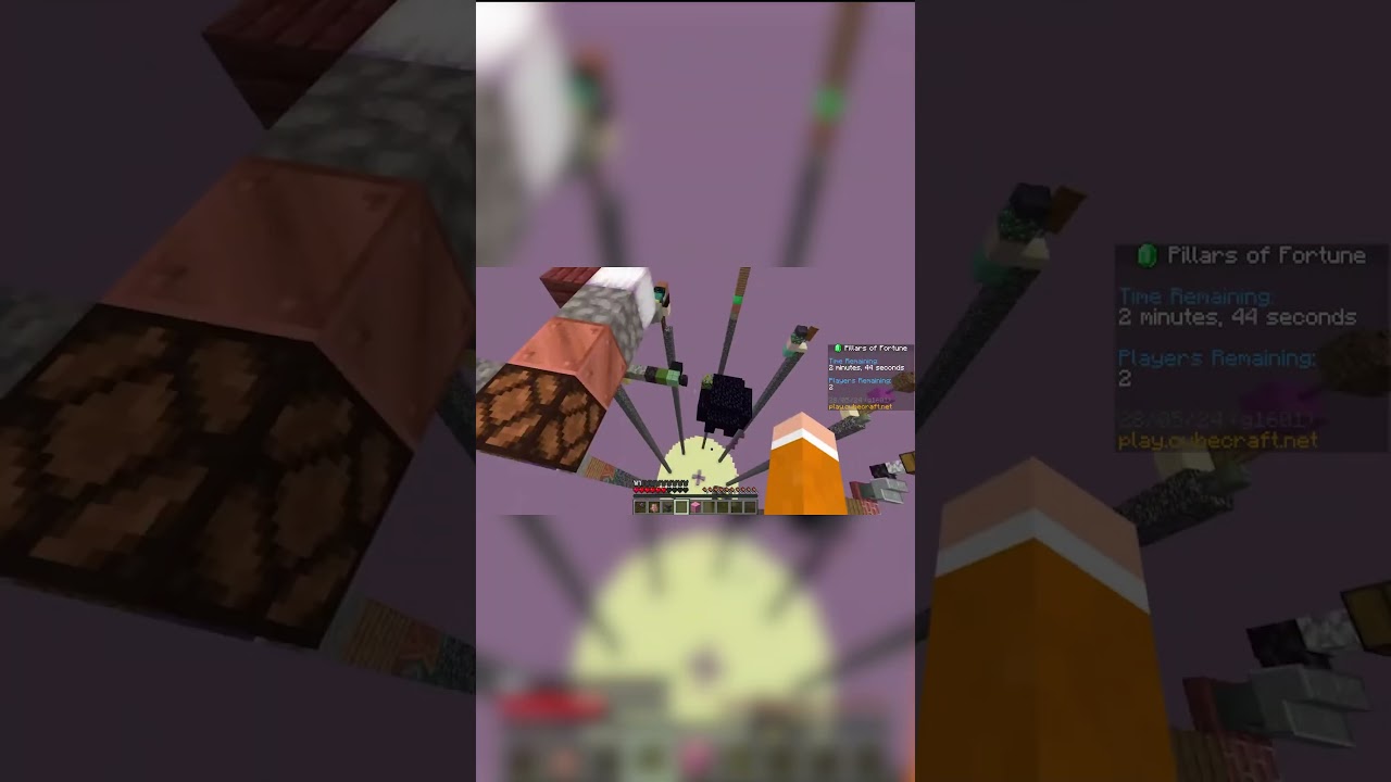 no risk no reward #minecraft #minecraftshorts #gaming #highlights