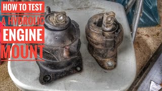 ACURA TL HONDA ENGINE MOUNT HYDROLIC MOUNT TESTING TUTORIAL How To Replace Acura Tl Engine Mount Tutorial
