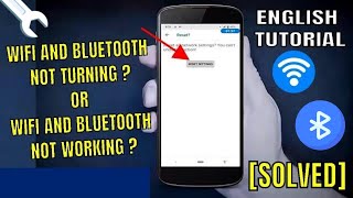 WiFi And Bluetooth Not Working Android || WiFi And Bluetooth Not Turning On Android [Fixed]