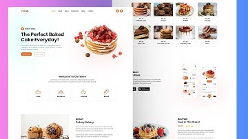 Complete Responsive Website  Project Using HTML CSS & JavaScript | Hindi Tutorial For Beginners