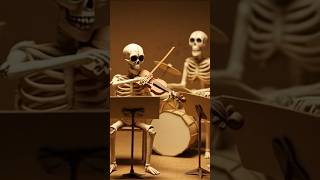 ☠️🎻A skeleton crew orchestra plays with your strings!