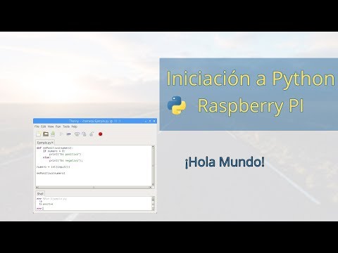 Iniciación a Python en Raspberry Pi - Hola Mundo (1/4)