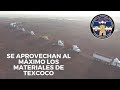 En el AIFA se aprovechan al máximo los materiales del polígono de Texcoco.