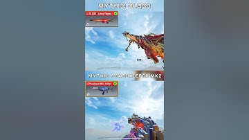 MYTHIC Dlq33 VS MYTHIC Peacekeeper Mk2#callofduty #codmobile #shorts #codm
