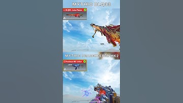 MYTHIC Dlq33 VS MYTHIC Peacekeeper Mk2#callofduty #codmobile #shorts #codm