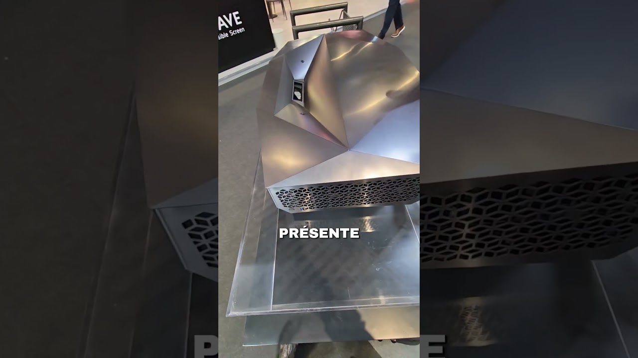 Le Cybertruck des vidéoprojecteurs !📺🚀 @awolvisionyt(#tech #innovation #future #gadgets #tools)