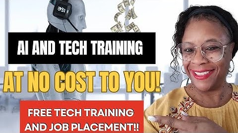Get Paid To Learn + Job Placement Tech and AI Certification 