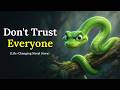 Never Trust Too Fast | Don't Save Everyone | A Powerful Parable on Betrayal