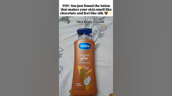 Vaseline Cocoa Body Lotion🤎✨#youtubeshorts #bodylotion #bodycare #fypp #explorepage