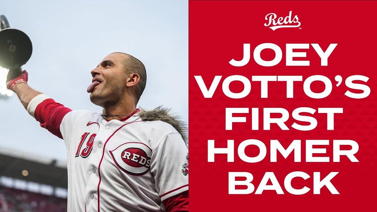 Joey Votto homers for Cincinnati Reds in his first game of the 2023 ...