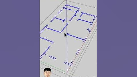 Vẽ tường nhanh với s4u make face và joint push