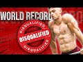 Consecutive Muscle Ups World Record Attempt by Max True | Disqualified