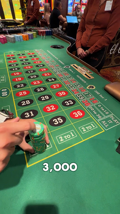 $3000 Roulette Strategy! #casino #lasvegas #roulette