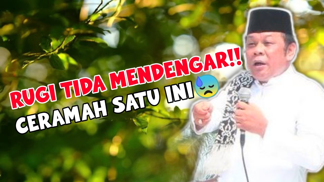 RUGI DUNIA AKHIRAT KALAU CERAMAH INI TIDAK DIDENGAR | CERAMAH LUCU BIKIN KETAWA KH Zainudin MZ