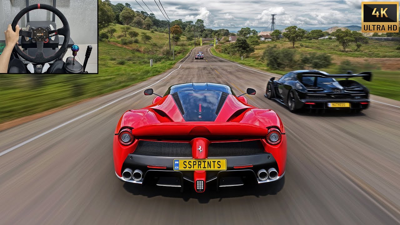 1360HP LaFerrari VS Hypercars | Forza Horizon 5 | Steering Wheel Gameplay