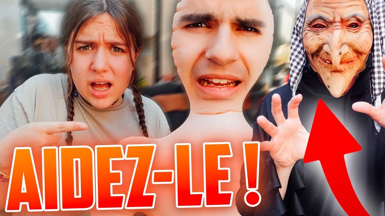 LA SORCIÈRE TRANSFORME NOTRE COUSIN EN BALLON ! - PINK LILY