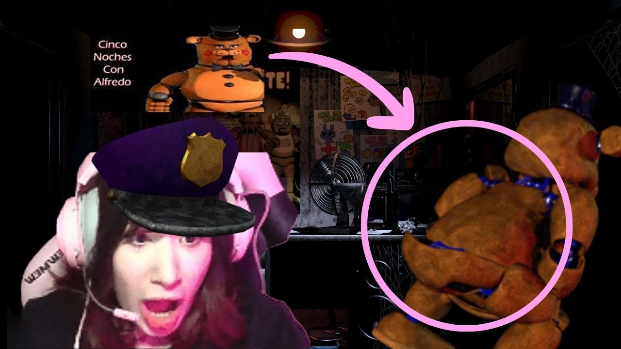 tentando sobreviver a Five Nights at Freddy's