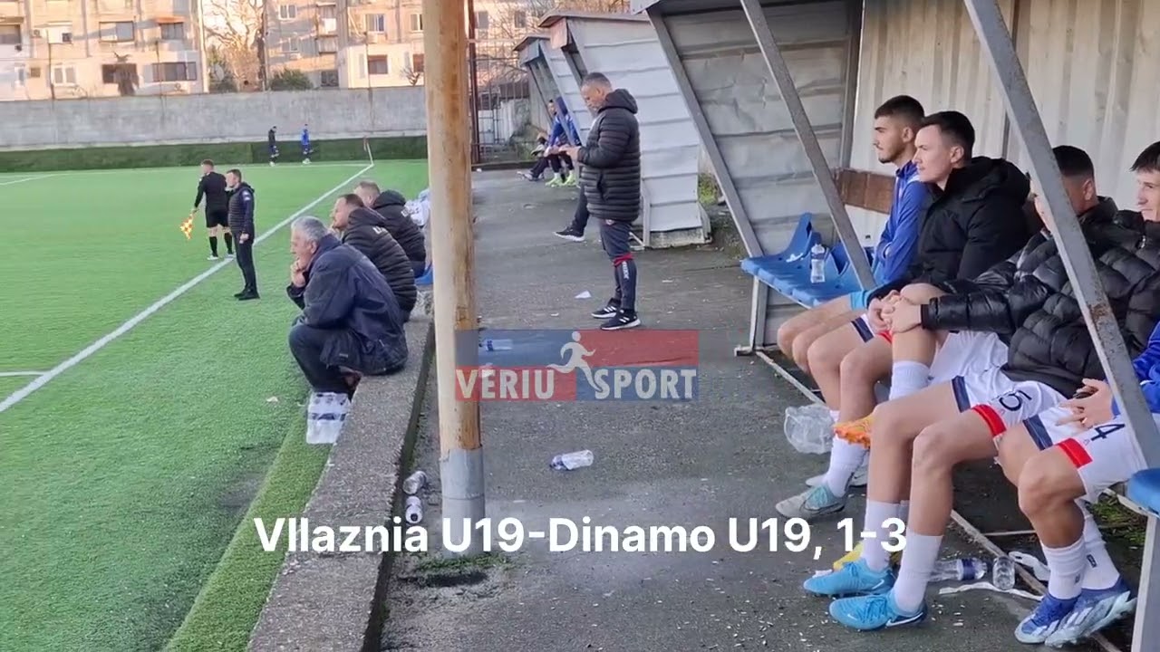 Vllaznia U19-Dinamo U19, 1-3, Superliga e moshave. Stadiumi “Reshit Rusi” Shkodër. 25 janar 2025