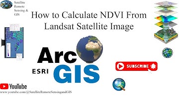 How to Calculate NDVI From Landsat Satellite Image in ArcGIS II Classify NDVI Range