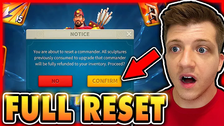 It's Official: Commander RESET Coming to Rise of Kingdoms