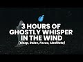 3 hours of ghostly whisper wind ambience sound effect  disturbing eerie scary