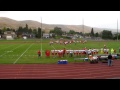 #15 Zach Borisch Braves football braves VS Prosser