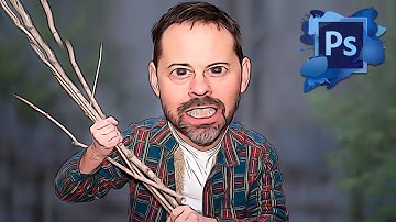 How I turn Photo to Cartoon Effect in Photoshop with Caricature style.