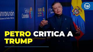Petro arremete contra Trump y lo llama "rey" tras su reunión con el papa León XIV